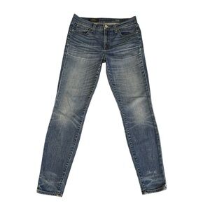 J. Crew Women’s Toothpick 9” Rise Blue Jeans Size 28 #1756